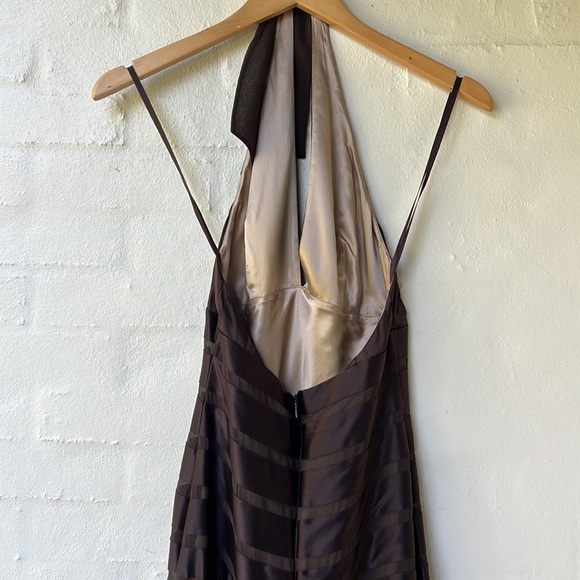 BCBGMAXAZRIA Chocolate Brown Dress with Free Shipping - Picture 4 of 6